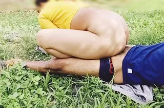 Yoursoniya's fat man lounge makes her chat sloppy close to a warm outdoor session with a school instructor