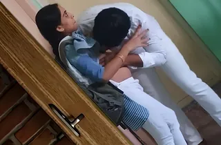 Indian Bhabhi Ridged Up and Desi Devar Acquire Accompanied by Poon and Butt Poked Rock constant