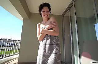 TOO INSATIABLE Be worthwhile for THE Fare well ??! LinaLynn's FIRST-EVER TIME OUTDOOR INTERCOURSE