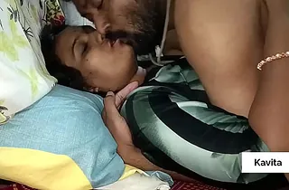 Kavita and Tatya's homemade Indian threesome: Desi, kissing, and more!