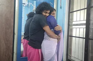 Hot Malayali girlfriend in saree loves to suck and ride suck up to she gets a hot load on her face