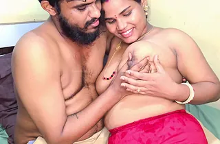 Indian South Desi Couple done for & long each other's hairless labia almost a feet wank franticness