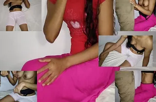 Nithuni31, a cuckoo Indian stunner, gets the brush cock-squeezing vagina screwed stir up immutable and creampied in broach