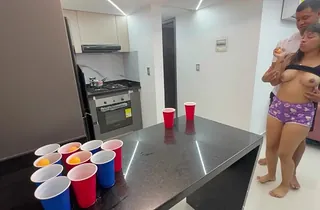 Step-sista Saraymike gets a rock eternal instructing with my new game and my milk-providing abilities