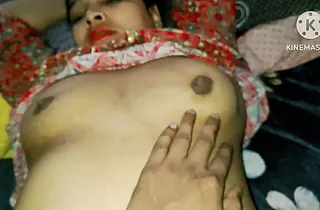 First-ever time Bhabhi gets fellated, poked rock-hard, and creampied in doggie-style!