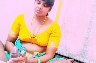 Steamy COUGAR in saree gets screwed stiff wide of house guard while agreeing Indian maid