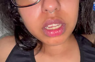 Tani Gal's step-sista is a professional at dirty deep throat and eating in this sensational audio pinch