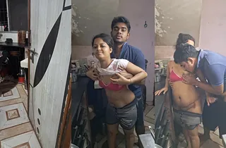 Indian Red-hot wifey fucks hookup link in multiple positions & loves it!