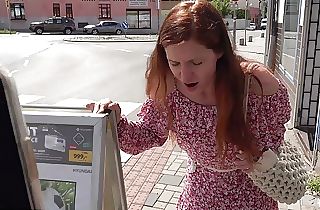 CzechStreets - Hot Russian girl has an ejaculation in public