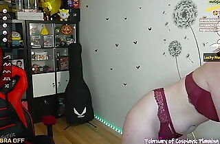 Big ass babe with Perfect body and MEGA big Melons in Stream