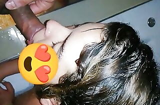 Magnificent light-haired colombian college chick gives me a blowjob in a jacuzzi at a medellin hotel